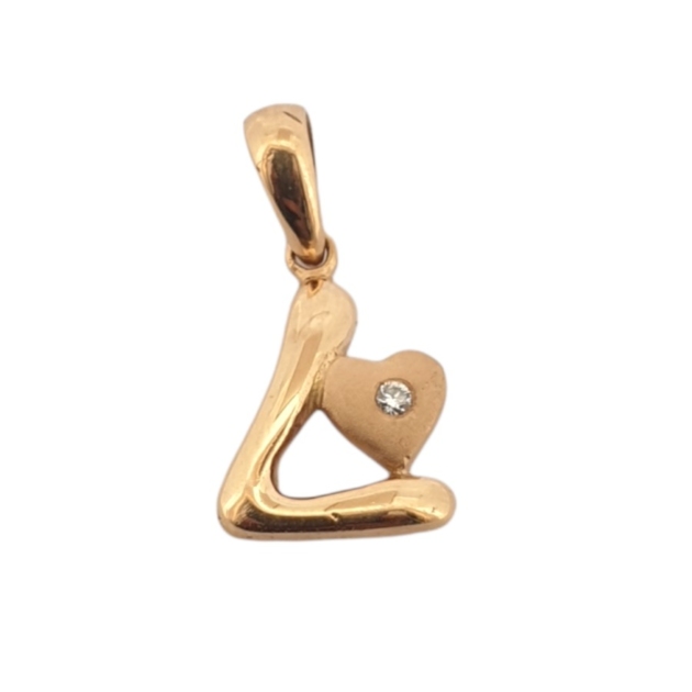 Love Series - Liontin Emas Berlian Ceslav - SP 0164Y