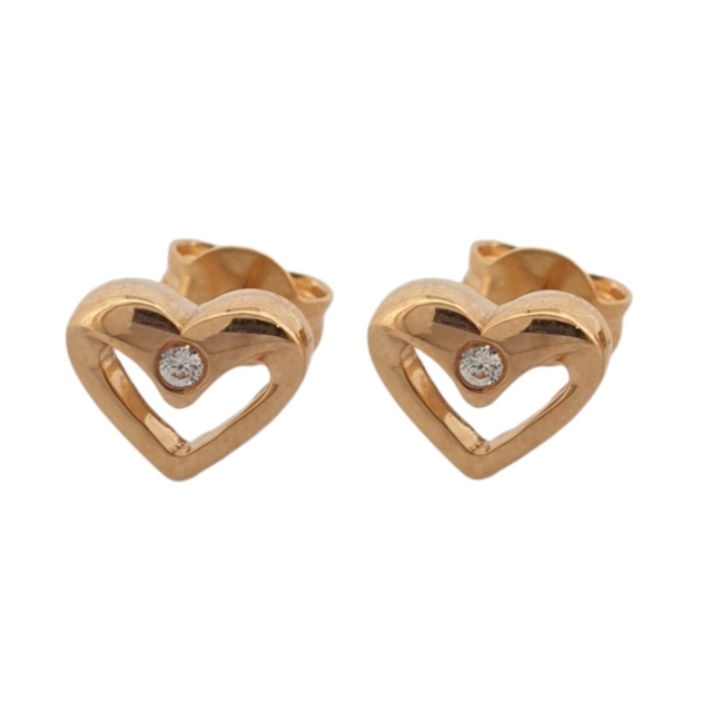 Love Series - Anting Emas Berlian Alevina 3 - SE 0046Y