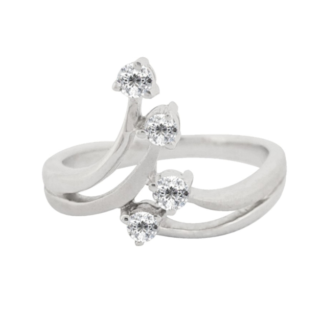 Goldmart Legacy-Timeless 20s Cincin Emas Berlian Crowny - SR 0819W