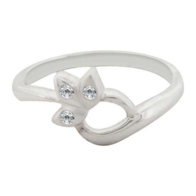 Goldmart Legacy - Timeless 00s Cincin Emas Berlian Maple - SR 0598W/Y - Yellow Gold