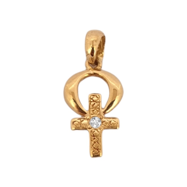 Liontin Pendant Emas Berlian Little Salib - BP 0009Y