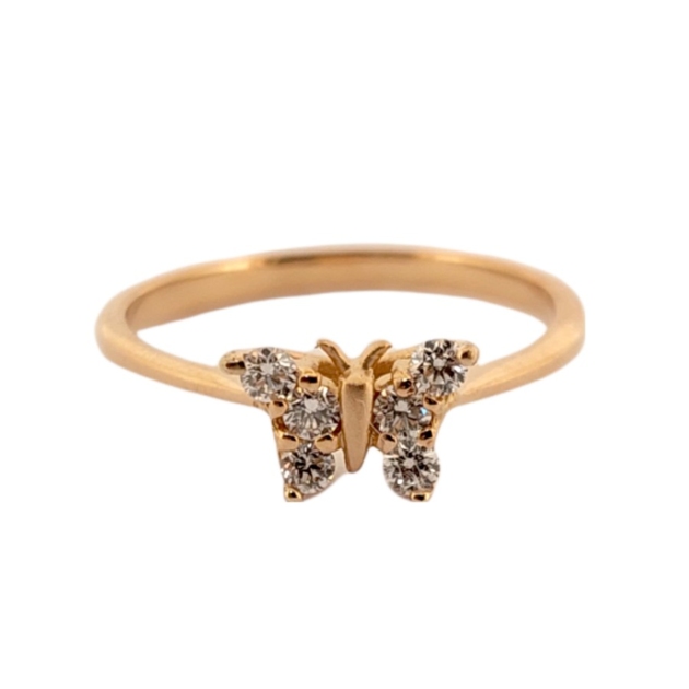 Allure Collection - Ring Cincin Diamond Butterfly Effect - PR 0025Y