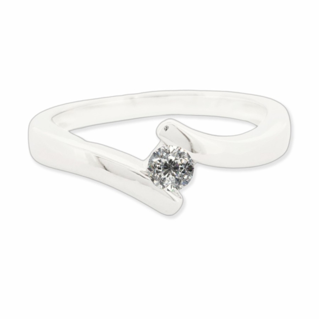 Allure Collection - Cincin Emas Berlian Two - PR 0004AW