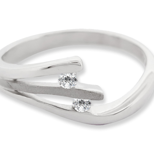 Goldmart Legacy - Timeless 00s Cincin Emas Berlian Willow 3 - SR 0272W