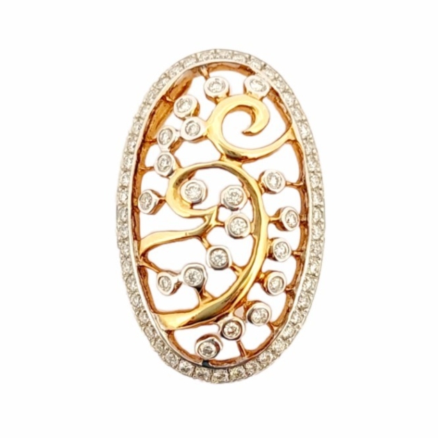 Classic Collection - Liontin / Pendant Emas Berlian Ellen GNP 4494Y