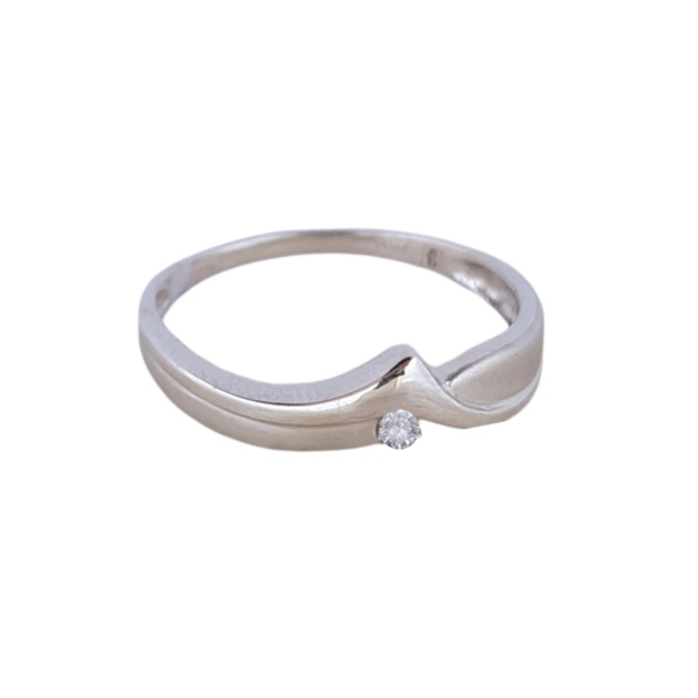 Ring Cincin Diamond Emas Ireny Crown - ER 2249W