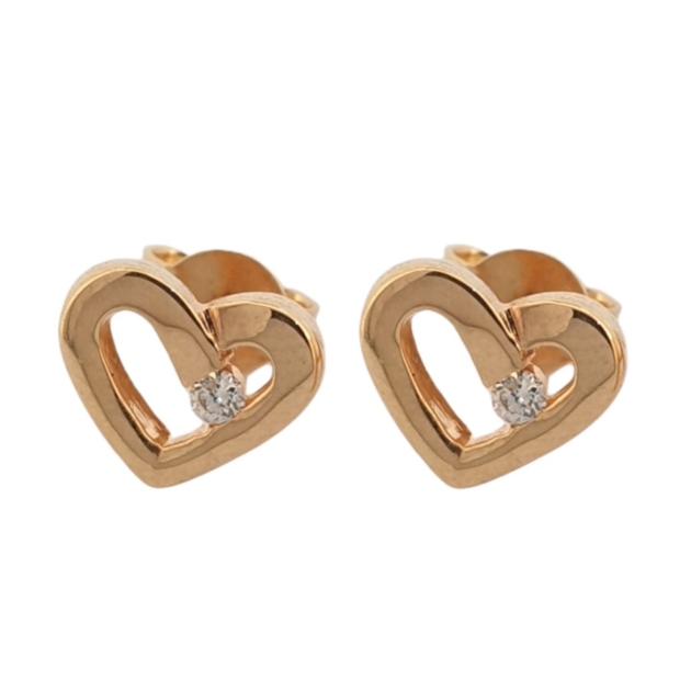 Love Series - Anting Emas Berlian Alevina 2 - SE 0045Y