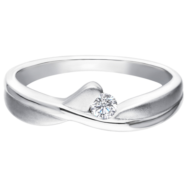 Cincin Alicya Emas Berlian - SR-0487W