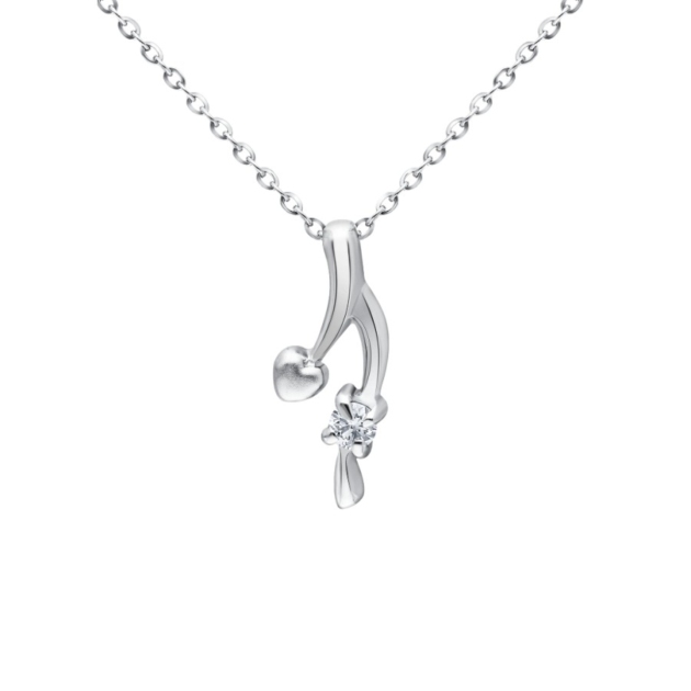 Liontin emas berlian Goldmart natural love - SP 0508