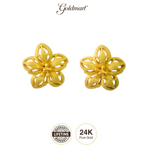Goldmaster Earrings Anting Emas Wanita 24K By Goldmart - EEB 0850